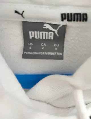 Sudadera Puma Blanca Chica