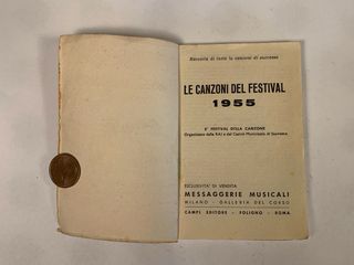 Le canzoni del Festival 1955