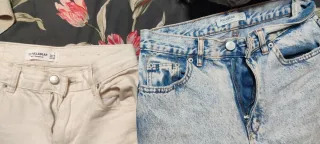 Pantalones y casimsetas Talla S y M