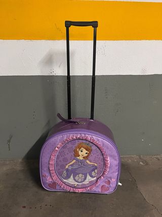 Maleta infantil con ruedas Princesa Sofía