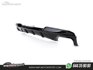 DIFUSOR TRASERO BMW SERIE 5 F10 / F11 LOOK M-PERFORMANCE COLAS DOBLES