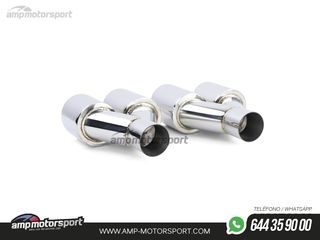 DIFUSOR TRASERO BMW SERIE 5 F10 / F11 LOOK M-PERFORMANCE COLAS DOBLES