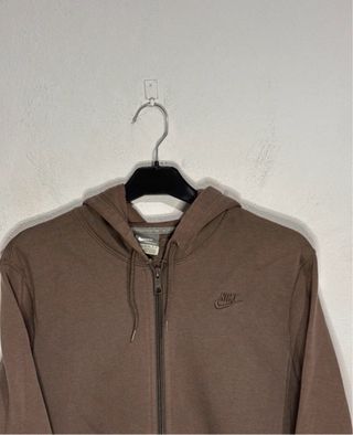 Sudadera Nike Vintage Marrón Cremallera