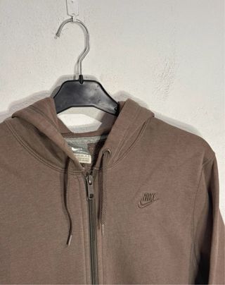 Sudadera Nike Vintage Marrón Cremallera