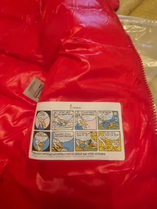 Chaqueta Moncler Roja Sin Estrenar