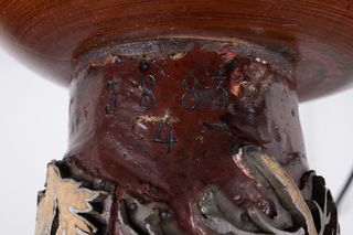 Lampada rullo da stampa industriale fine '800