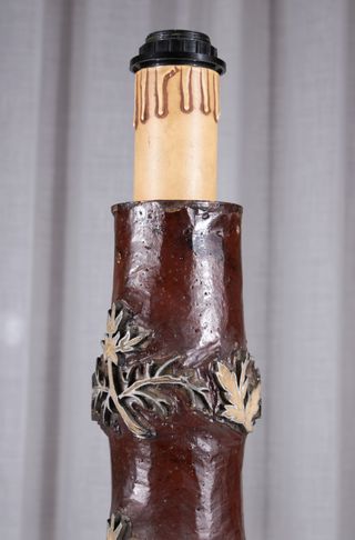 Lampada rullo da stampa industriale fine '800