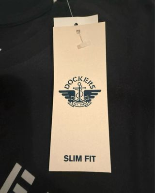 Camiseta Dockers Negra Talla M