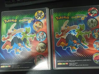 Álbum Pokémon Pickers Vol. 1 y 2 + 134 Pickers