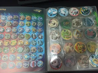 Álbum Pokémon Pickers Vol. 1 y 2 + 134 Pickers