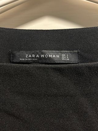 Camisa Zara Negra Talla S