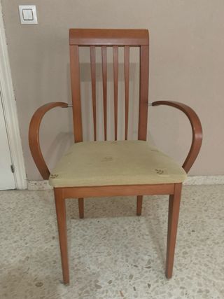 Sillas Cerezo Tapizadas (6 unidades) 20€ Cada una