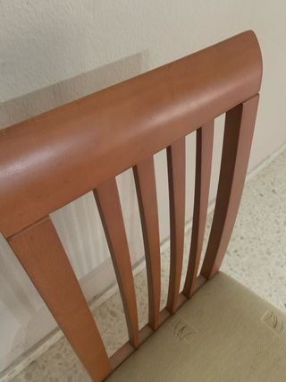 Sillas Cerezo Tapizadas (6 unidades) 20€ Cada una