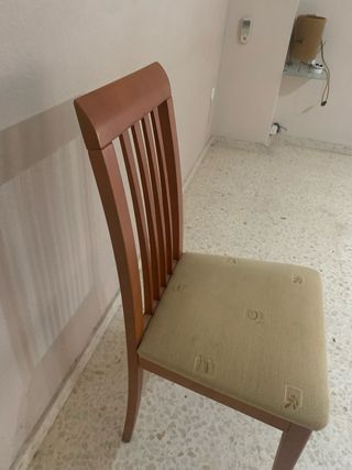 Sillas Cerezo Tapizadas (6 unidades) 20€ Cada una