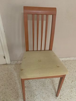 Sillas Cerezo Tapizadas (6 unidades) 20€ Cada una