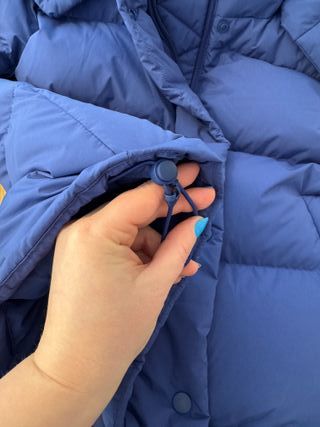 Abrigo Lululemon Wunderpuff Mujer Azul size USA XS