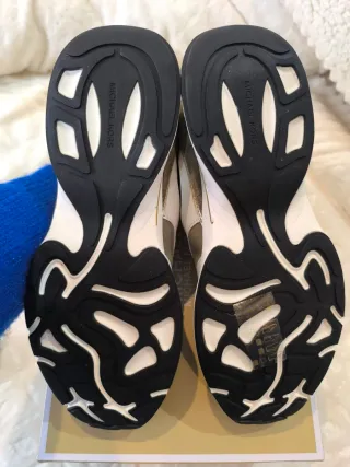 Zapatillas Michael Kors verde y Dorado