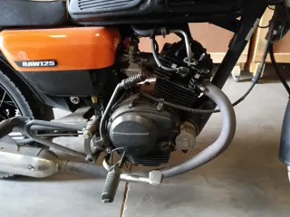 Hanway Raw 125 Naranja