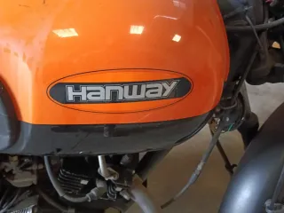 Hanway Raw 125 Naranja