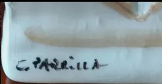 Portacandele cuore ceramica bianco