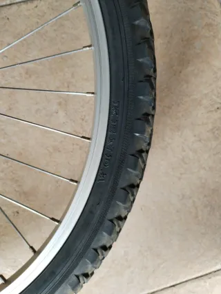 Rueda Trasera Bicicleta 24x1.95.perfecto estado!