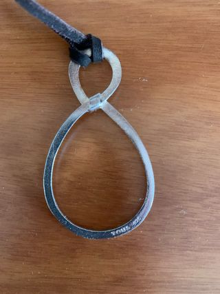 Collar Tous Plata y Piel