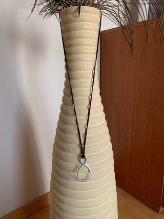 Collar Tous Plata y Piel