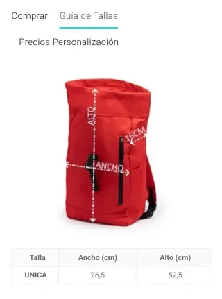 Mochila DRONTE STAMINA Roja