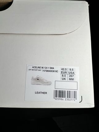 Lacoste Aceline 96 Talla 42.5