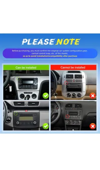 Estéreo Coche VW Jetta Passat 2+64GB Android