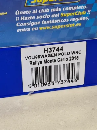 Scalextric Volkswagen Polo  y peugeot 205
