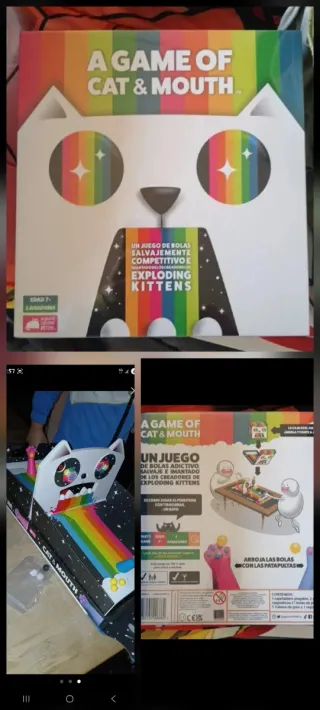 Juego de mesa A GAME OF CAT & MOUTH