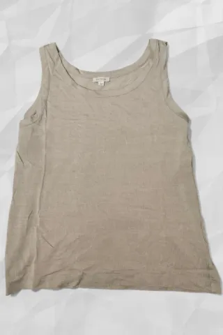 Canottiera melange Beige Taglia M