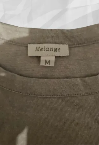 Canottiera melange Beige Taglia M