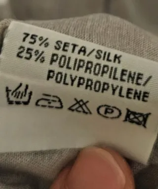 Canottiera melange Beige Taglia M