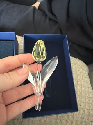 Figura Swarovski Tulipán Amarillo