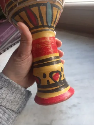 Tamburo Darbuka decorato