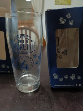 Set 2 Bicchieri Birra Angelo Poretti