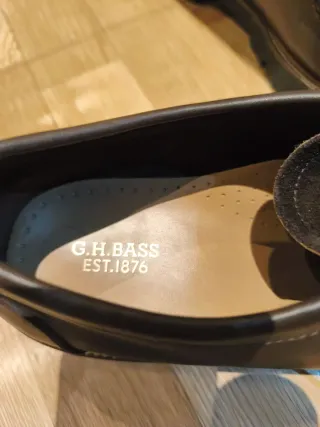 G.H. Bass Wallace Moc Piel y Ante Marrón