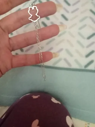 Pulsera Tous Oso Dedo Plata