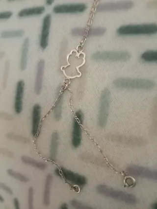 Pulsera Tous Oso Dedo Plata