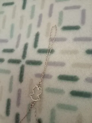 Pulsera Tous Oso Dedo Plata