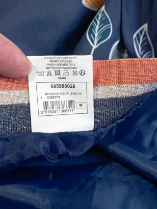 Chaqueta Cortavientos Talla M