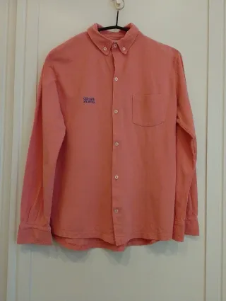 Camisa Rosa tejido piqué. God Save My Swing T L.