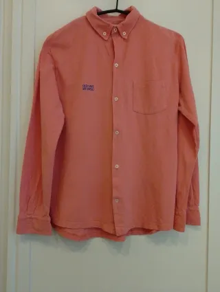 Camisa Rosa tejido piqué. God Save My Swing T L.