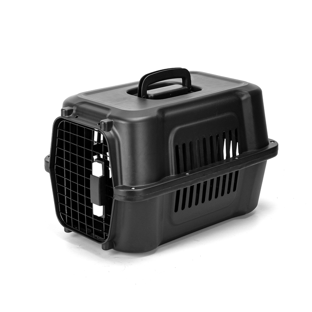 Transportín para mascotas negro