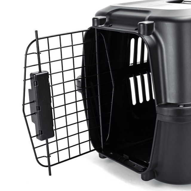 Transportín para mascotas negro