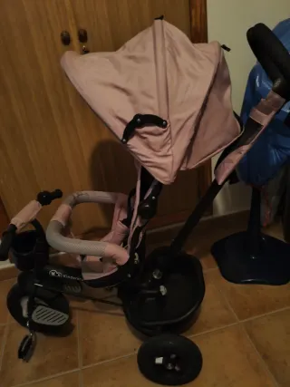 Triciclo Bebe Rosa Kinderkraft