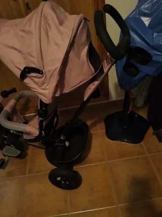 Triciclo Bebe Rosa Kinderkraft