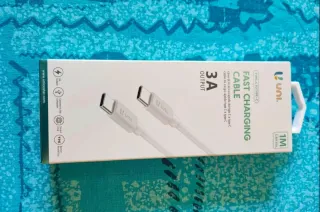 Cavo Uni. USB-C 1M Ricarica Rapida 3A